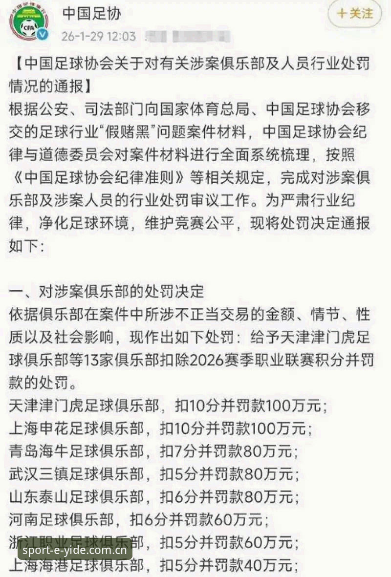 中国足协第三批禁足名单深度评测：从行业乱象看体育平台的实时赔率价值